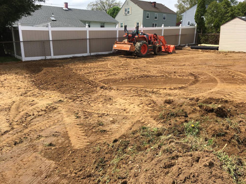 Grading & Excavating in Mercer County NJ | Michael's Landscape Design